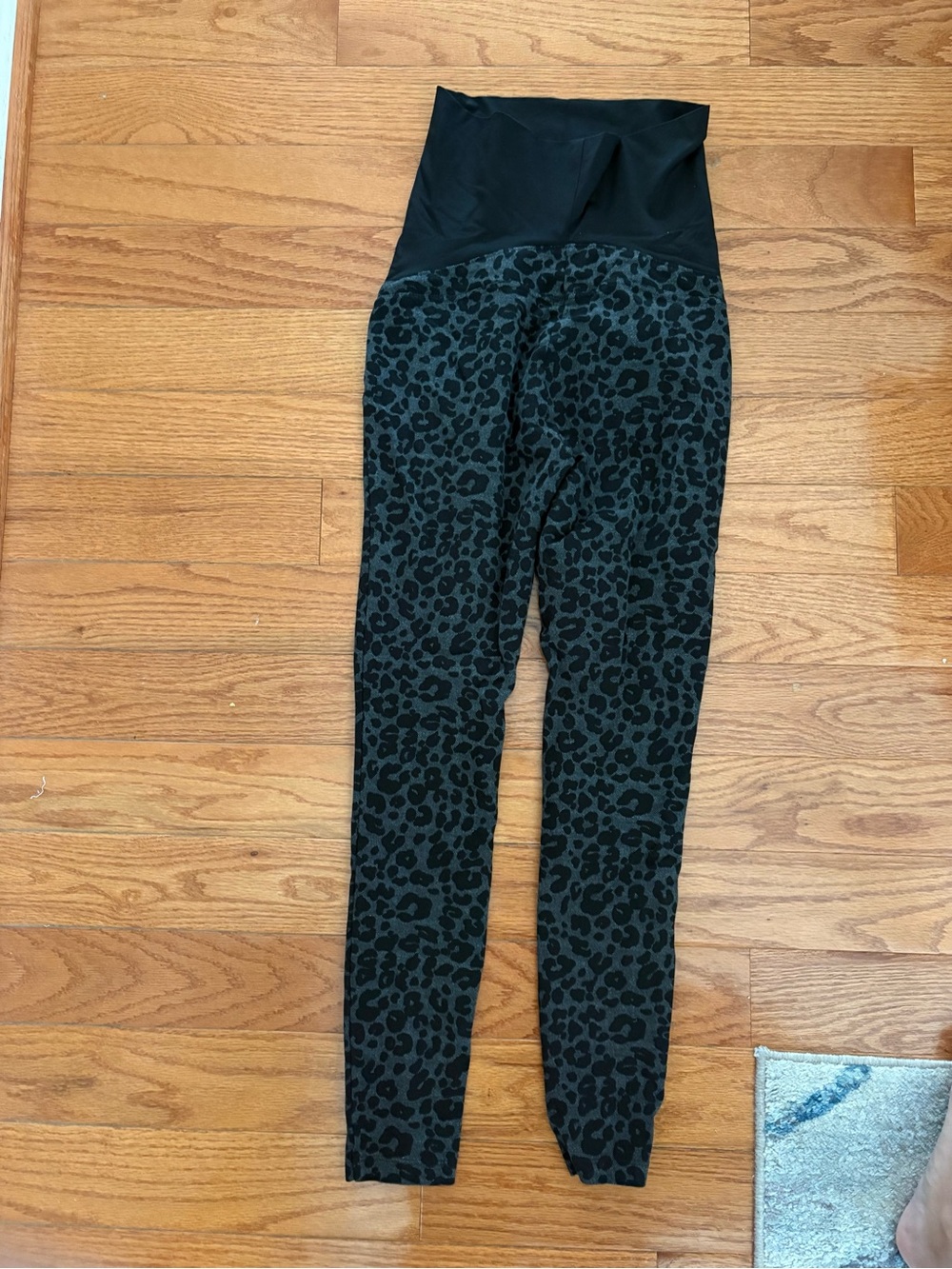 Loft Maternity Leopard Print Leggings XS